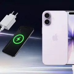 Ładowanie iPhone'a jest proste. Podłącz telefon do ładowarki, a zielona ikona błyskawicy pokaże, że trwa ładowanie.