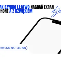 Jak nagrac ekran iPhone z dźwiękiem? Dowiedz się, jak łatwo nagrywać ekran iPhone'a z dźwiękiem.