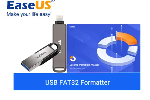 Jak sformatować pendrive do FAT32? Zobacz EaseUS Partition Master, który pomoże Ci przygotować nośnik.