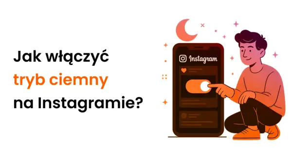 Chcesz wiedzieć, jak zmienić kolor na Instagramie na ciemny? Ilustracja pokazuje, jak włączyć tryb ciemny na Instagramie.