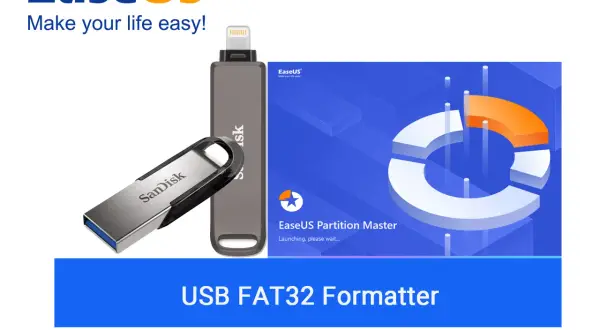 Jak sformatować pendrive do FAT32? Zobacz EaseUS Partition Master, który pomoże Ci przygotować nośnik.