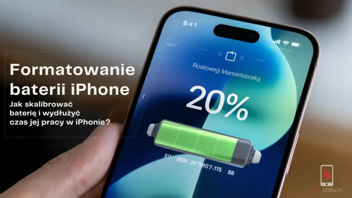 Jak poprawić kondycję baterii iPhone? Kalibracja i wydłużenie czasu pracy. Ekran pokazuje 20% baterii.