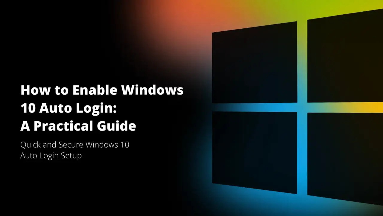 Jak wylaczyc haslo w Win 10? Poradnik szybkiego i bezpiecznego logowania automatycznego. Logo Windows 10.