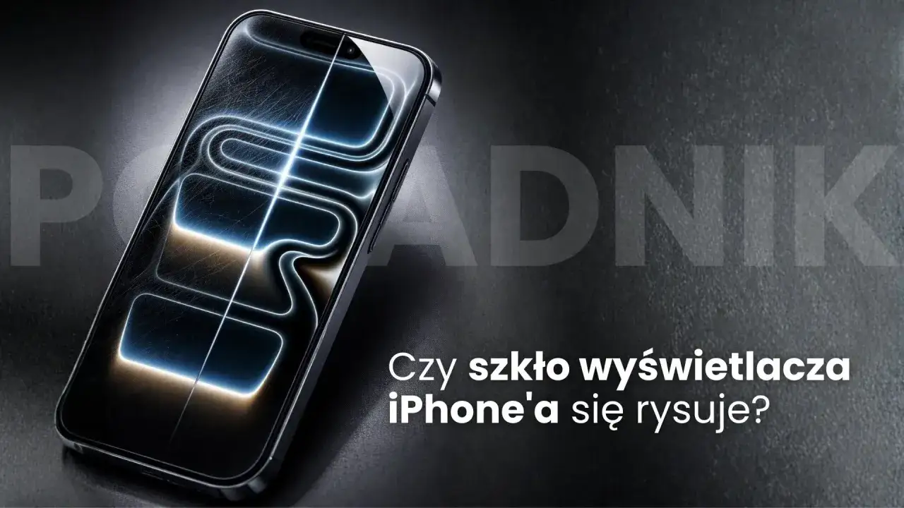 Ekran iPhone'a z widocznymi rysami. Dowiedz się, jak usunąć rysy z ekranu telefonu, aby odzyskać jego pierwotny wygląd.