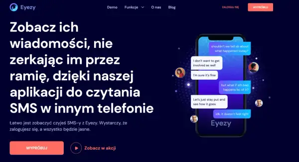 Jak odczytać wiadomość na snapie żeby nie było widać? Aplikacja Eyezy pozwala dyskretnie przeglądać SMS-y z innego telefonu.