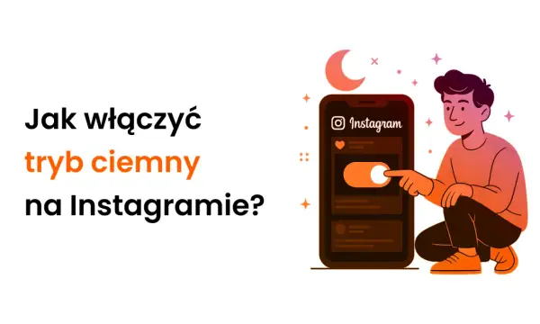 Chcesz wiedzieć, jak zmienić kolor na Instagramie na ciemny? Ilustracja pokazuje, jak włączyć tryb ciemny na Instagramie.