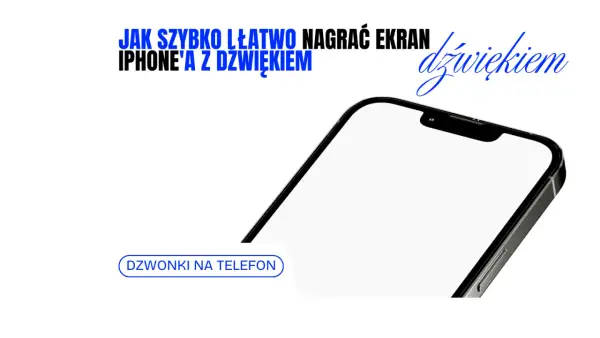Jak nagrac ekran iPhone z dźwiękiem? Dowiedz się, jak łatwo nagrywać ekran iPhone'a z dźwiękiem.